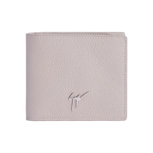 Giuseppe Zanotti GZ Leather Wallet Men's Beige