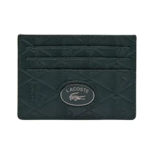 LACOSTE PU (полиуретан) Полиуретан Картхолдер Мужской Темно-зеленый