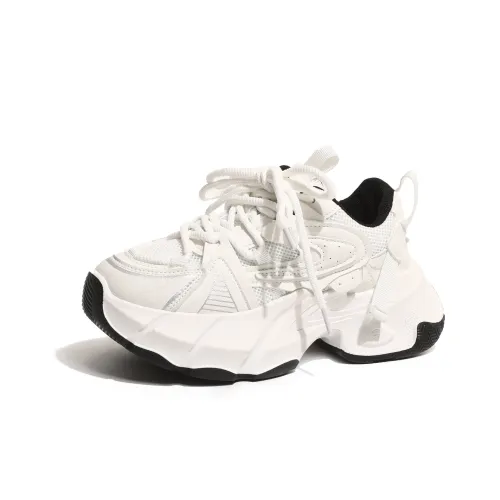 LXVB Низкий топ кеды толстая подошва 5,5 см женский экрю