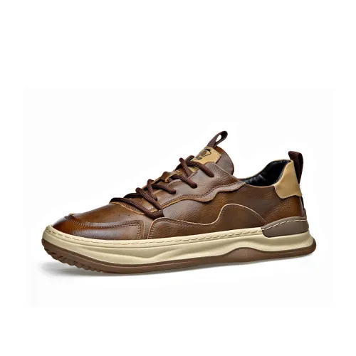 Romon Casual Низкий Топ Коричневый Мужской
