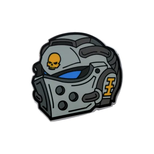 STARFORGED Hammer 40K Космос Морские пехотинцы Империя Вооруженные Шлем Пава Значки