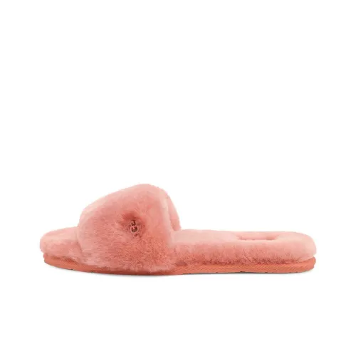 UGG Резиновая подошва устойчивая к истиранию слипоны женские цвет Земля красный