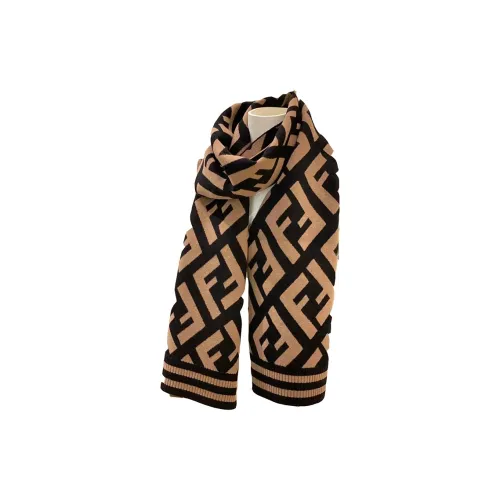 FENDI Шарфы Wool Knit Унисекс