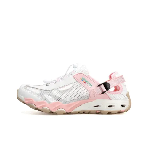 HUMTTO Горная обувь Женская Белая Светло-розовая