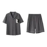 Коричневый серый