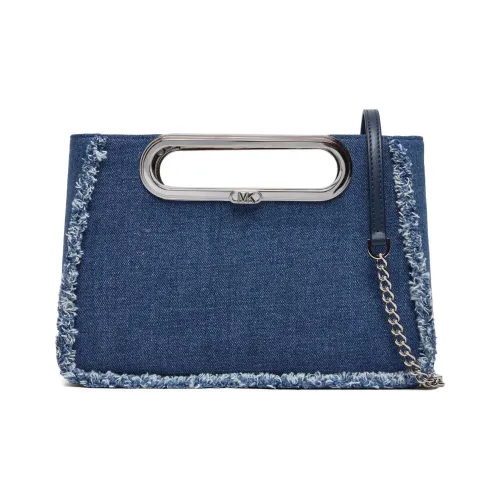 MICHAEL KORS Деним Сумка через плечо Сумка Маленькая Женская Синяя