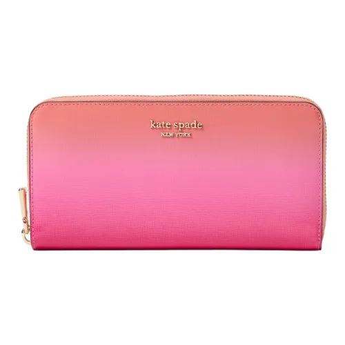 Kate Spade Saffiano кожаный кошелек женский розовый