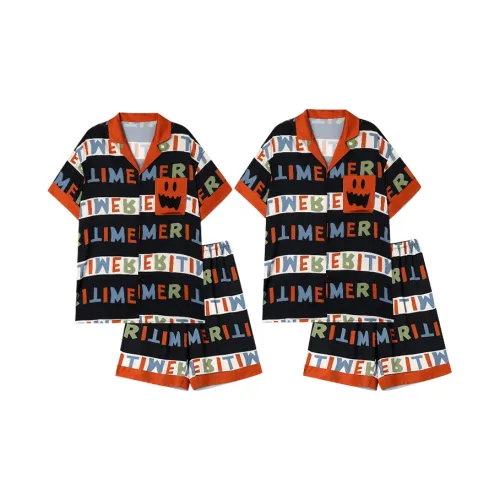 O'MESIK Тыква Унисекс Пижамные комплекты