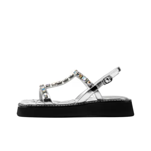 JOOC One Ремешок Сандалии Женские Серебряные