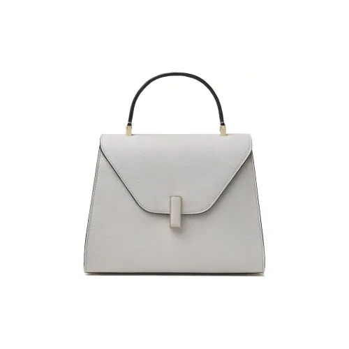 Valextra Телячья кожа Сумка через плечо Сумка Женская Серый Белый