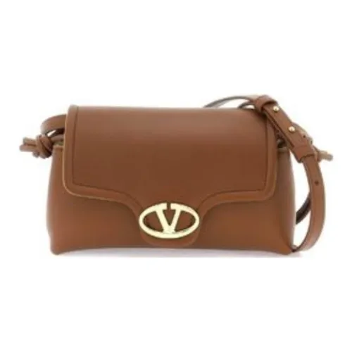 Valentino Напп-Кожа Сумка через плечо Мини-Сумка Женская Коричневая