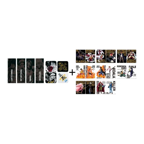 Bandai One Piece Bandai Комбинация Dominator Полотенце + VS Фольдер Аниме Мерч