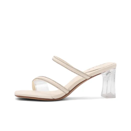 BELLE Резиновая подошва стразы тихий устойчивый к абразиву слипоны женские