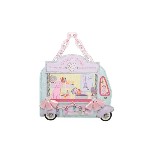 Vendula ПУ (полиуретан) Сумка через плечо средний размер женский розовый