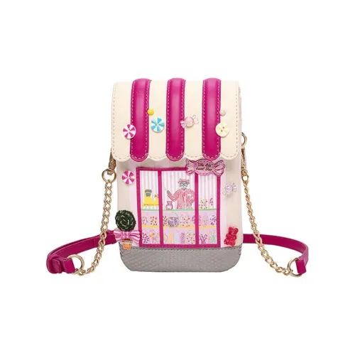 Vendula ПУ (полиуретан) Одно плечо Через плечо Чехол для телефона Маленький Женский Розовый Многоцветный