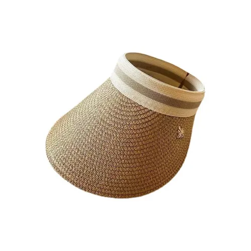 MITHAOL KUSC Соломенная плетеная шляпа с защитой от солнца женская