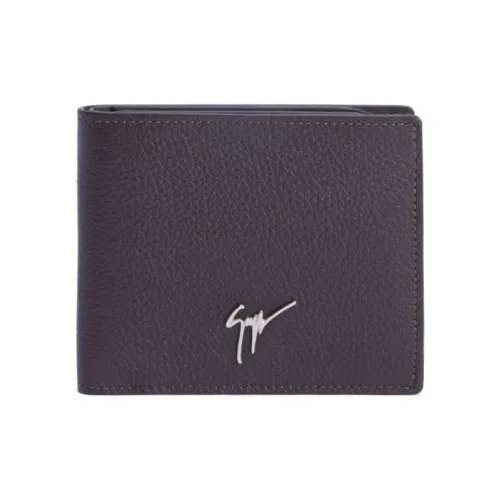 Giuseppe Zanotti GZ Leather Wallet Men's Brown