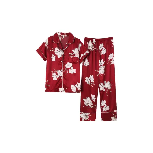 The Story Of The Flower Season Пижамный комплект женский красный