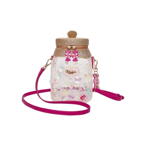 Vendula ПУ (полиуретан) Сумка через плечо Средняя Женская Розовая Многоцветная