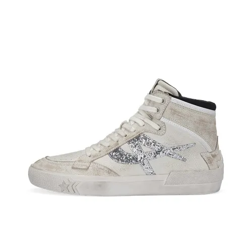 Пепельные кроссовки для скейтбординга Melrose Collection High Top Женские
