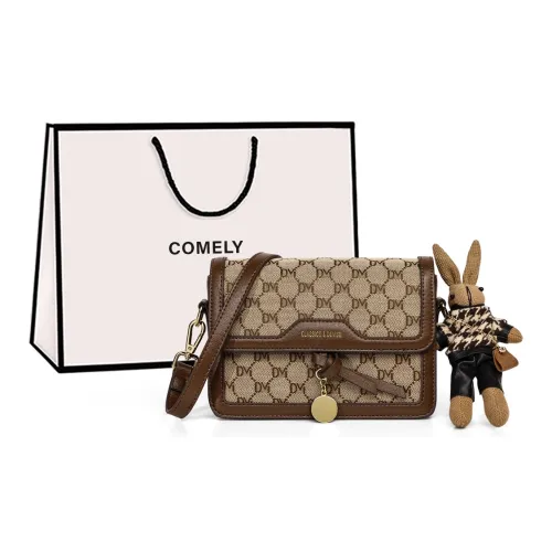 COMELY Сумки через плечо Кофе Женские