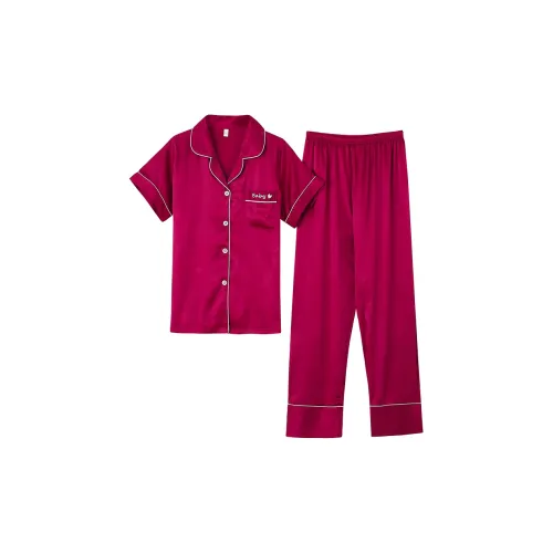 The Story Of The Flower Season Пижамный комплект Женские Фуксия