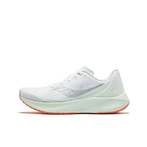 Saucony Беговые кроссовки Низкие Белые, Серебряные, Синие Женские