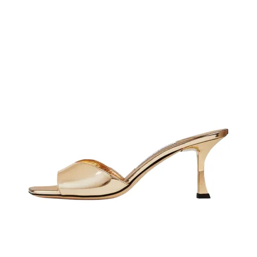Jimmy Choo Слипоны 7 см Женские Золотые