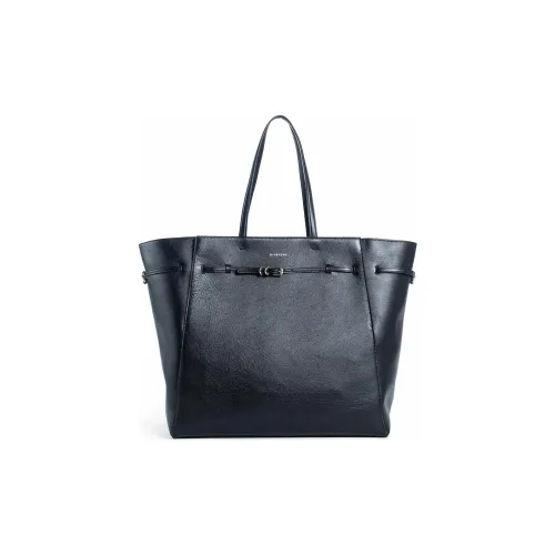 GIVENCHY Voyou Телячья кожа Тоут Сумка Сумка для покупок Сумка на плечо Сумка Большая Женская Черная