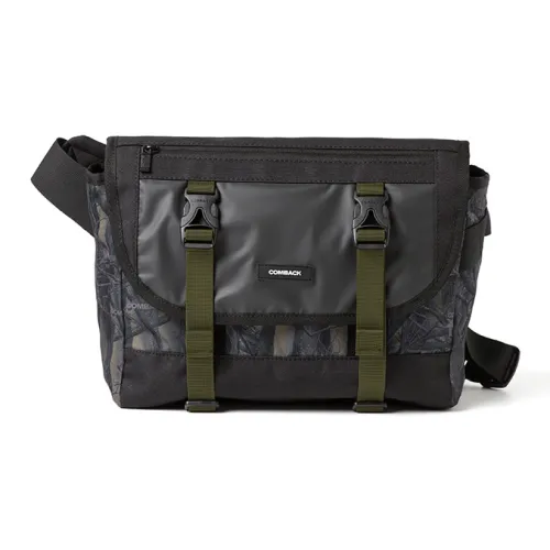 COMBACK Полиамид Кросс-боди Сумка Средняя Унисекс Черная