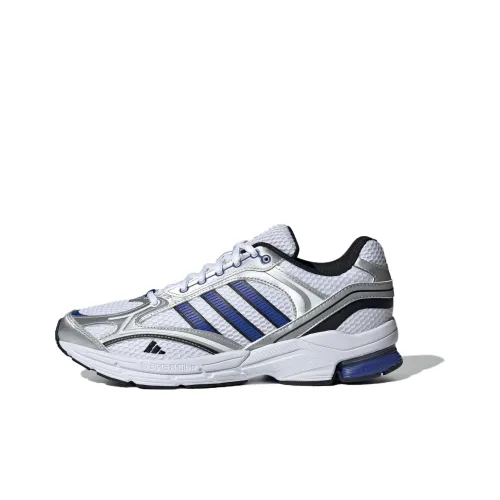 Adidas SPIRITAIN 2,0 Низкие кеды Low Top Полу-флуоресцентный синий/черный/серебряный унисекс
