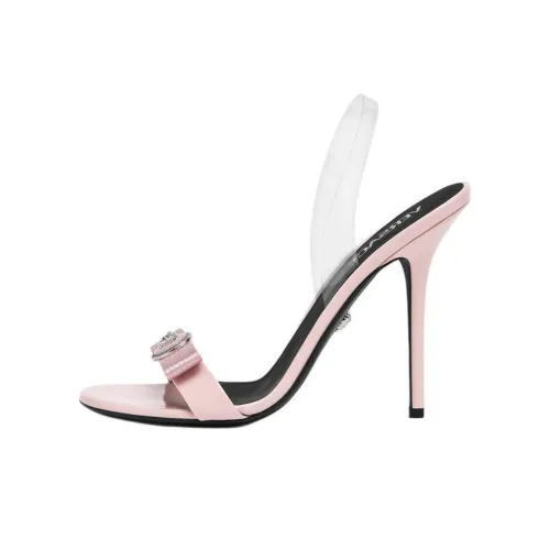 VERSACE One Sandals Strap 11cm Women's Light Pink