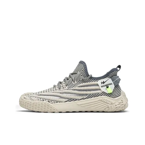 Binary Low Топ Беговые кроссовки Мужской Серый