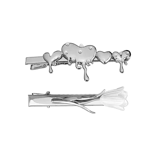 MAGICPOLE Сплав Заколки для волос Женские Серебряные