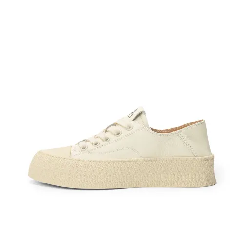 Q.VONTON Кроссовки для скейтбординга Low Top Абрикос Женские