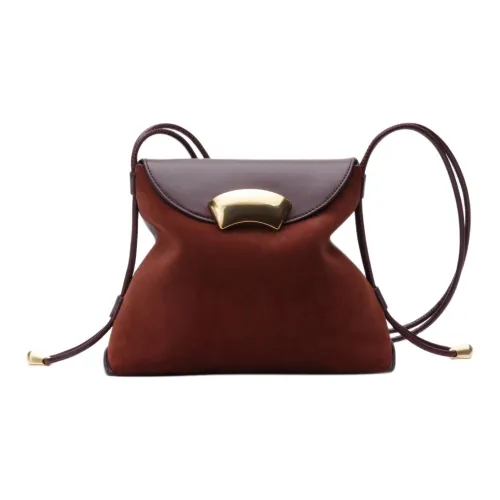 3,1 Phillip Lim Замша с гладкой кожей сумка через плечо сумка на плечо женская фуксия и кирпично-красный