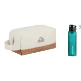 Одиночный слой Ecru + Модный Спортивная бутылка для воды Синий