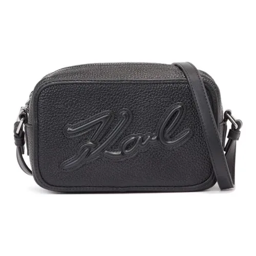 KARL LAGERFELD Искусственная кожа с полиуретаном Camera Сумка через плечо Унисекс Черный