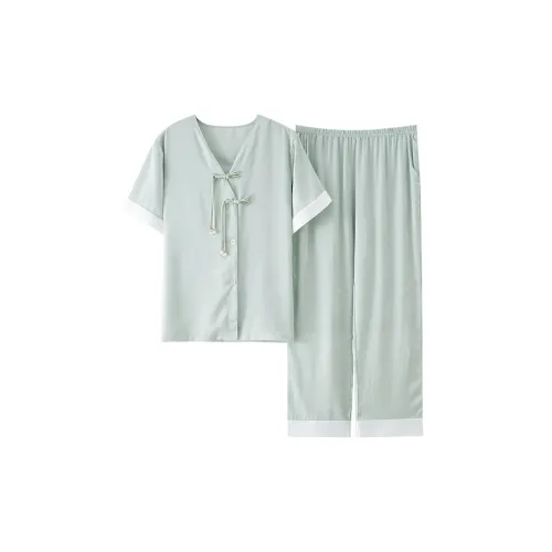 The Story Of The Flower Season Пижамный комплект женский бирюзовый