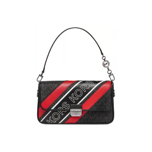 MICHAEL KORS Bradshaw Коровья кожа Сумка через плечо Маленькая Женская Черная Красная
