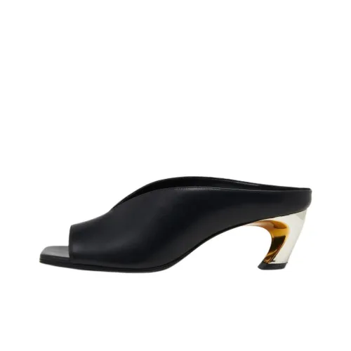 Alexander McQueen Armadillo Слипоны 5,5 см Женские Черные