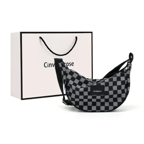 Simvay Clos Сумка через плечо из ткани сумка Sling для пельменей маленькая женская черная