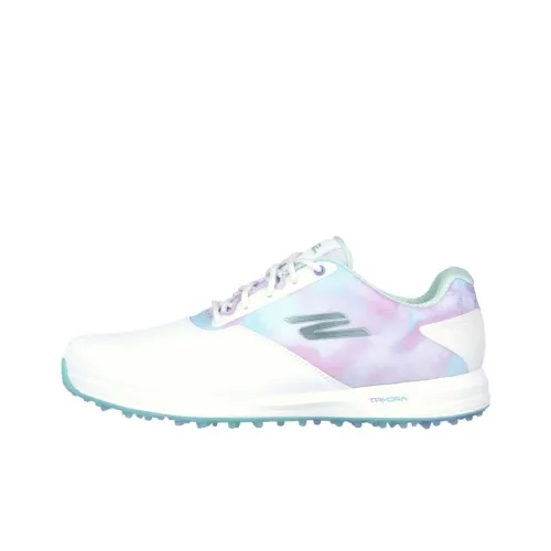 Skechers Go Golf Поддержка Легкий Низкий Топ Гольф Обувь Женская Белая