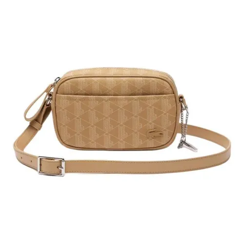 LACOSTE Полиэстер с холщовой сумкой сумка через плечо унисекс хаки