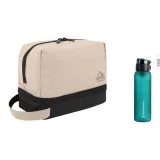 Double-Layer Khaki + Fashion Спортивная бутылка для воды Синий