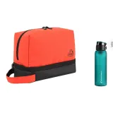 Оранжевый + Модный Спортивная Бутылка для воды Синяя