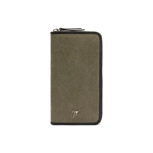 Giuseppe Zanotti GZ Cotton Wallet Men's Army Green