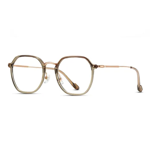 Wood Premium TR Памятный пластик Овал Оправы для очков Унисекс