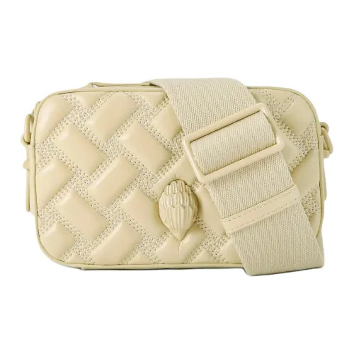 Kurt Geiger London Leather Camera Bag Shoulder Bag Small Women's Cream