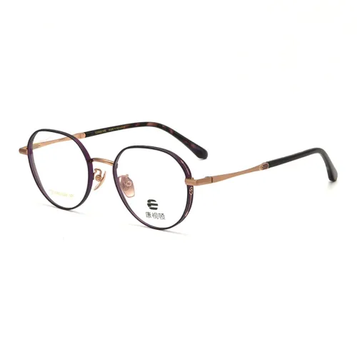 Cornstone Чистый титан Овал Оправы для очков Женские